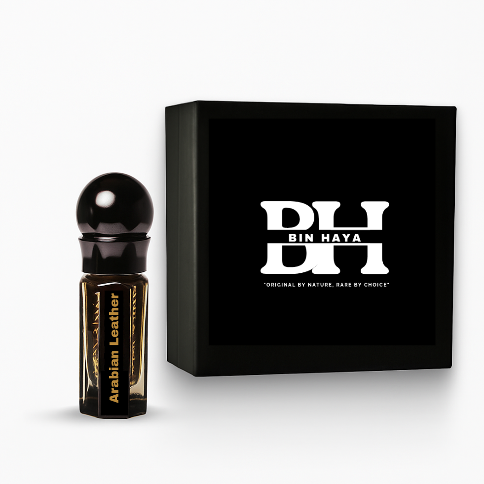 Arabian Leather Attar by BIN HAYA "Original by nature, rare by choice"